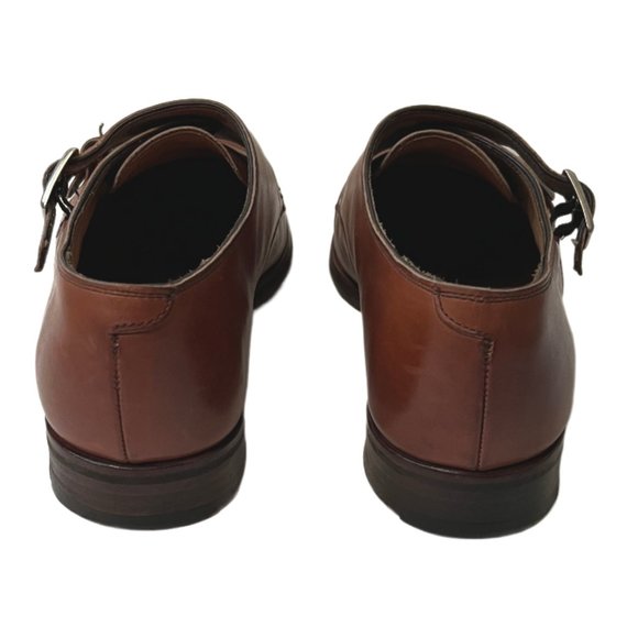 Alfred Sargent J. Crew Mahogany Double Monk Strap Shoes Size UK 8.5, US Size 9 main image 4